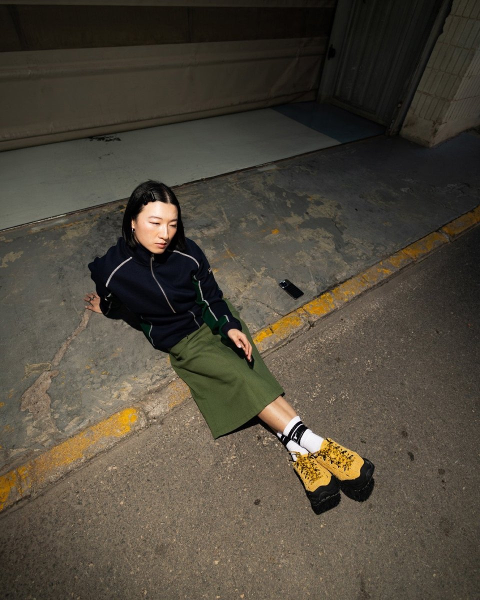 Chaqueta Butter Goods Warped Track Jacket Negro Unisex