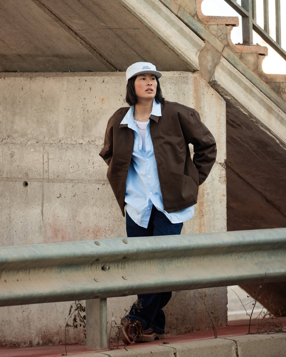 Chaqueta Palard Victoria Herringbone Marrón Unisex