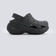 Crocs Bubble Crush Clog Negro Mujer