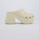 Crocs Siren Clog Blanco Mujer