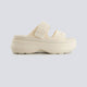 Crocs Soho Two Strap Sandal Beige Mujer