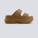 Crocs Soho Two Strap Sandal Marrón Mujer