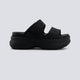 Crocs Soho Two Strap Sandal Negro Mujer