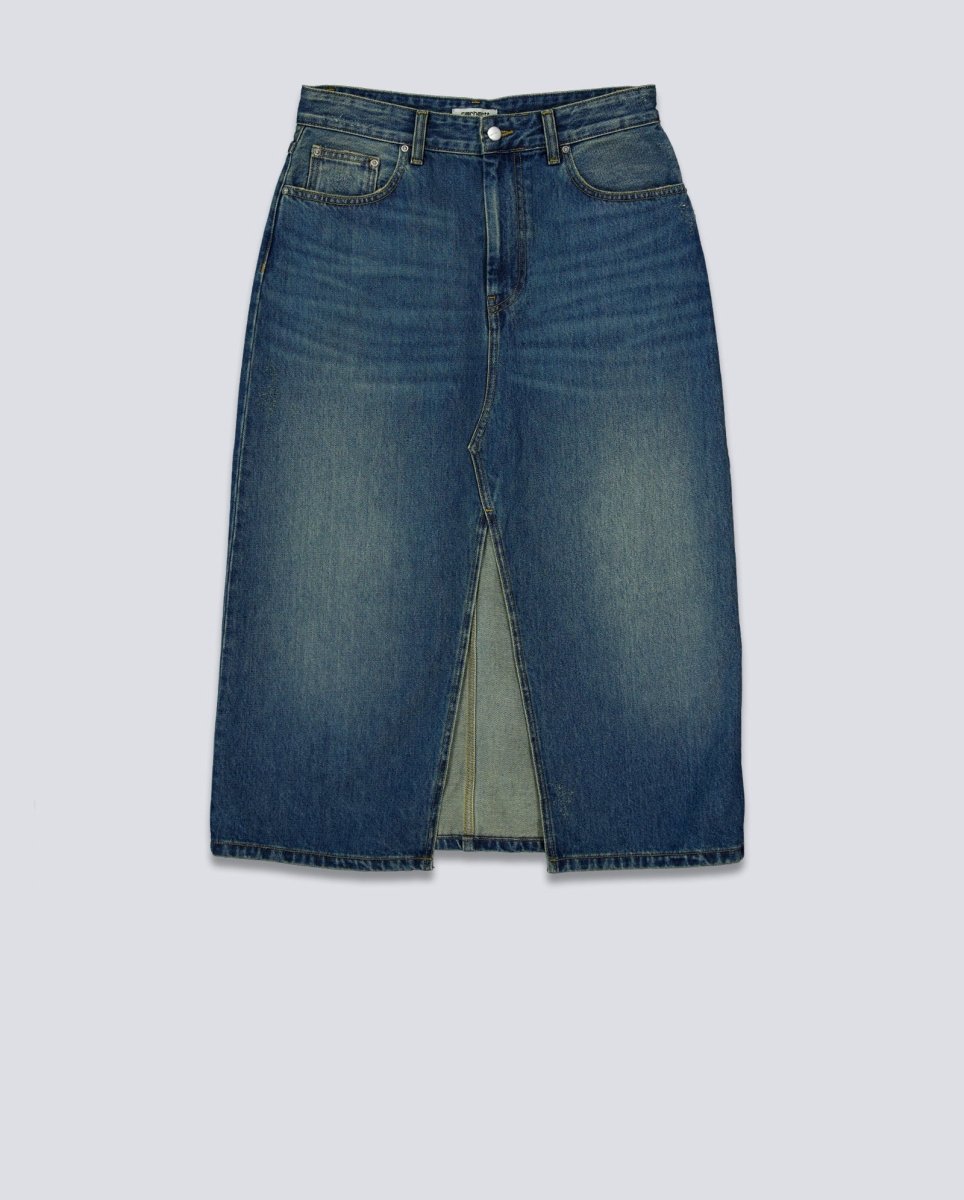 Falda Carhartt Wip Brandon Azul Mujer I036330-01B7