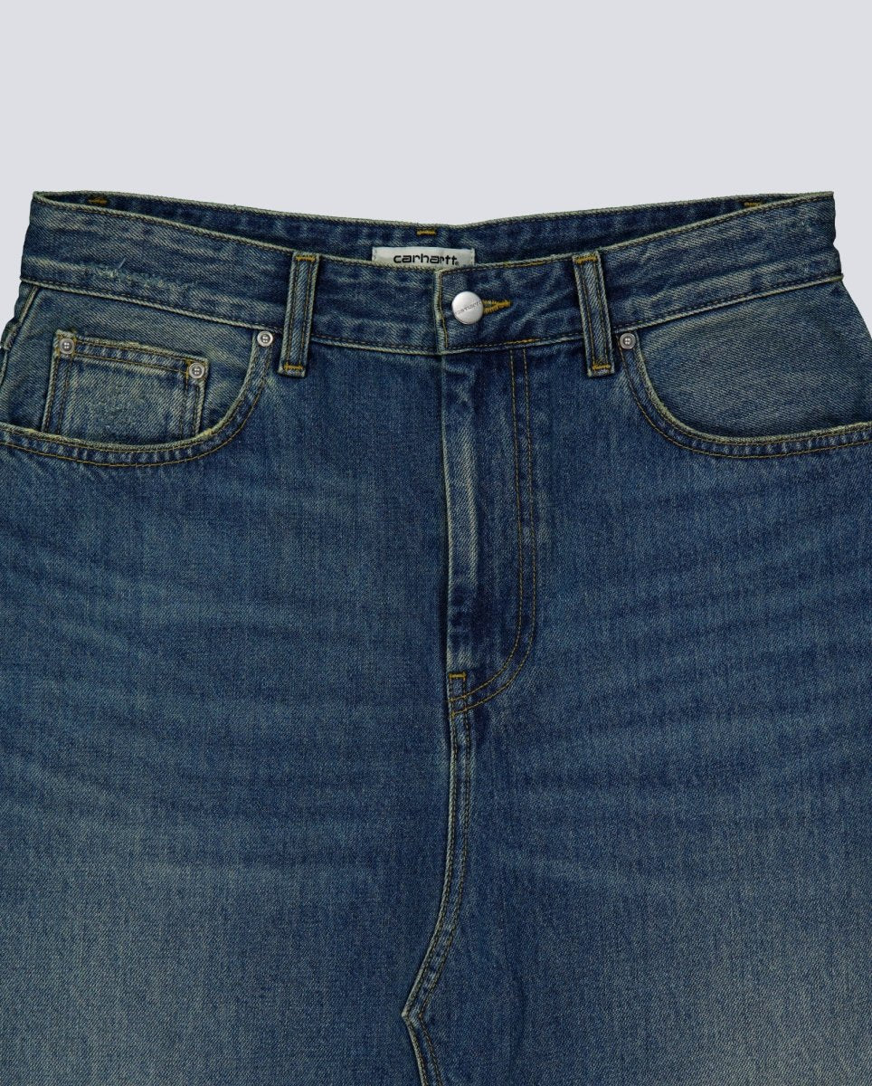Falda Carhartt Wip Brandon Azul Mujer I036330-01B7