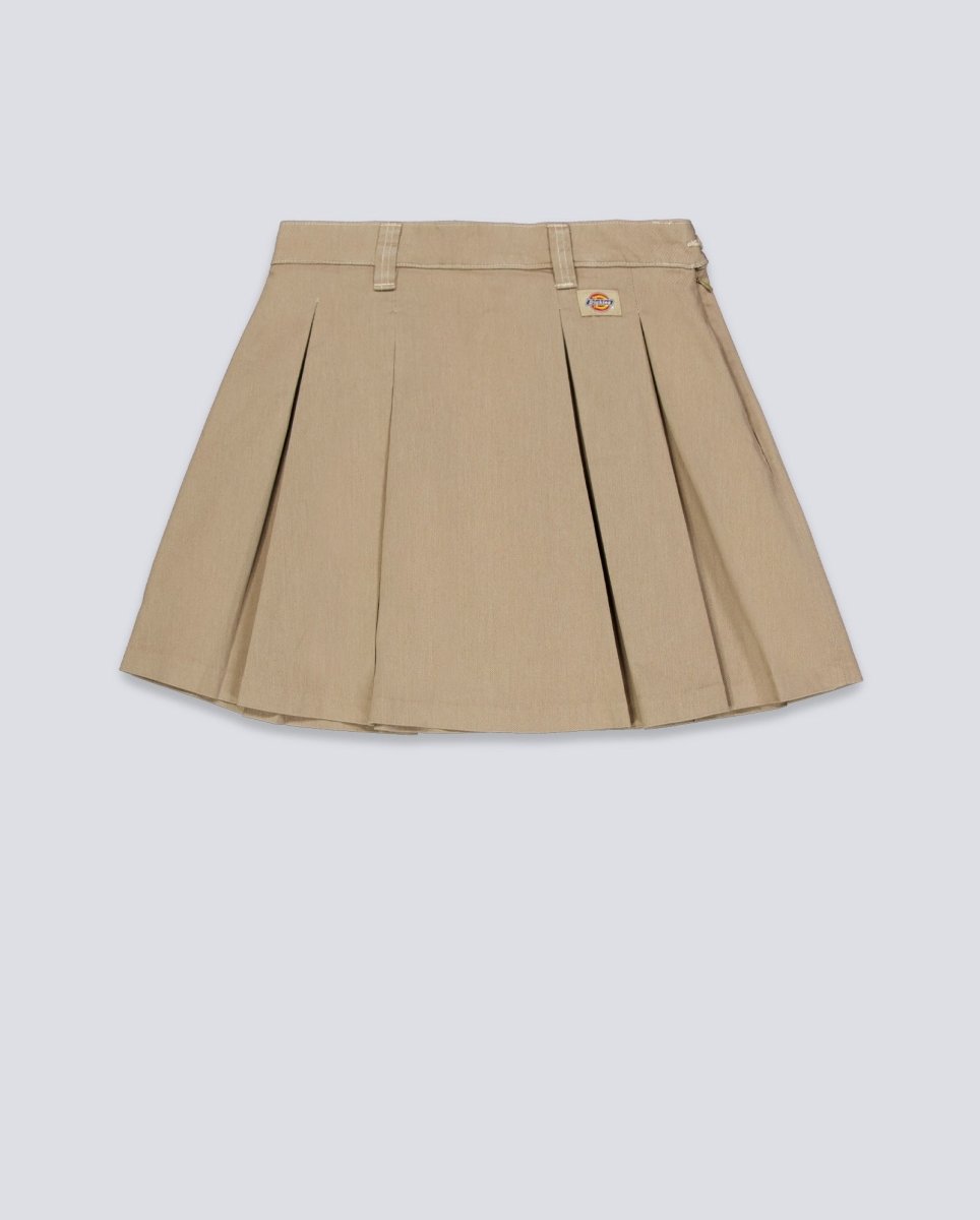 Falda Dickies Unionville Work Skirt Pleated Beige Mujer DK0A4Z870DS1