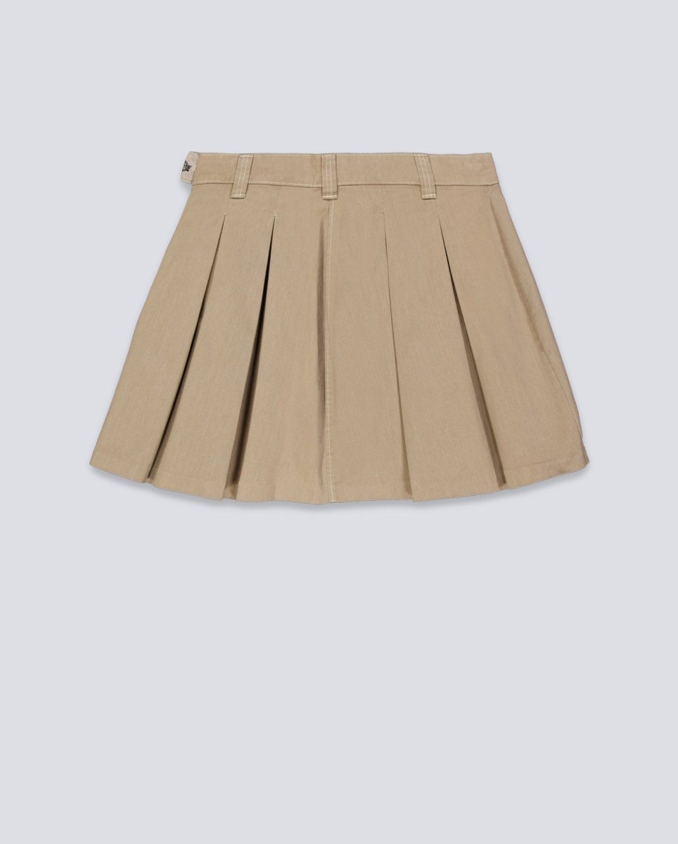 Falda Dickies Unionville Work Skirt Pleated Beige Mujer DK0A4Z870DS1