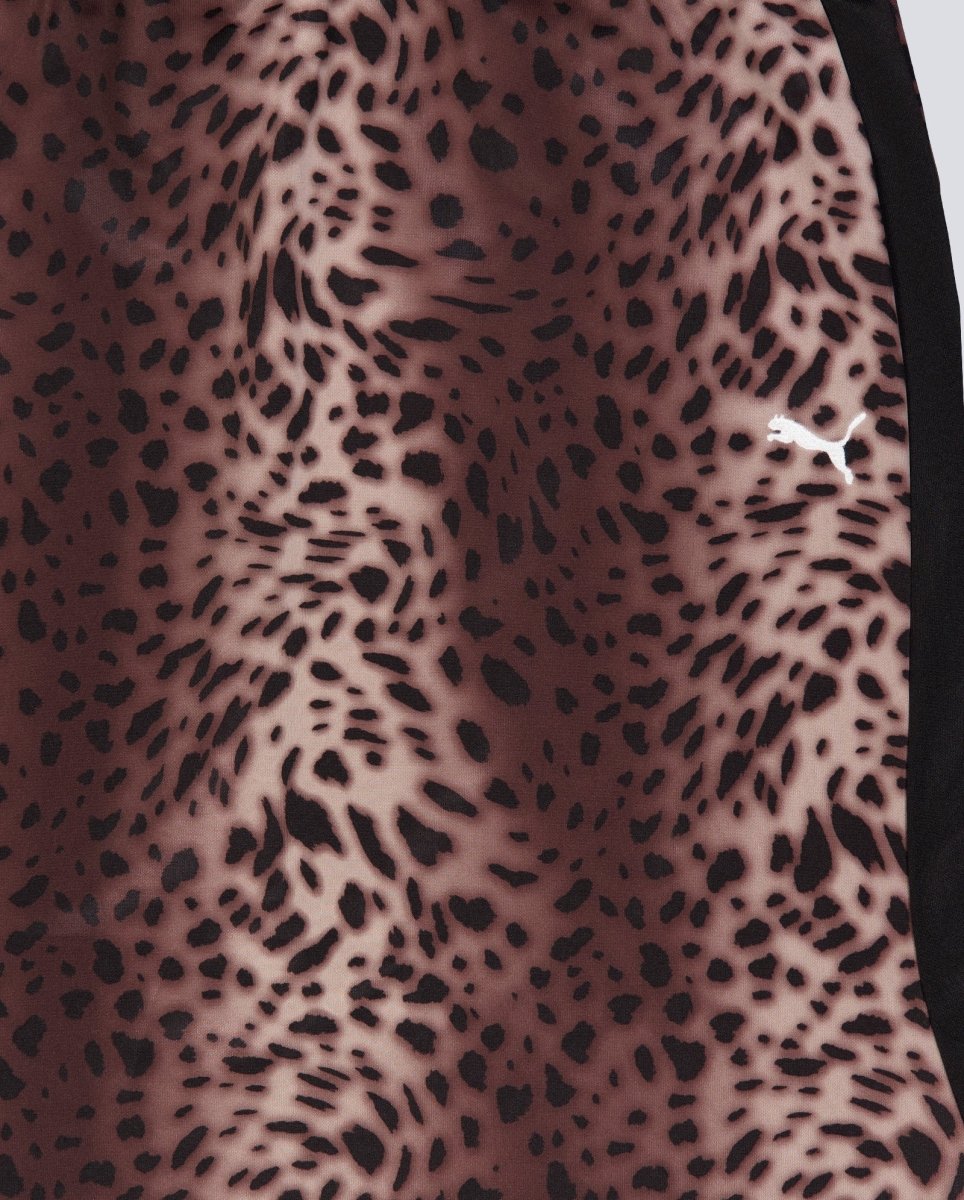 Falda Puma T7 Leo Luxe Aop Midi Skirt Negro Mujer 634565-01