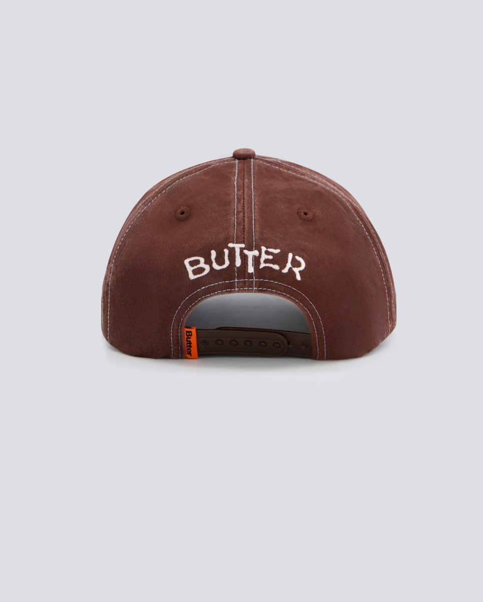 Gorra Butter Goods Canine 5 Panel Marrón Unisex BGQ3257102