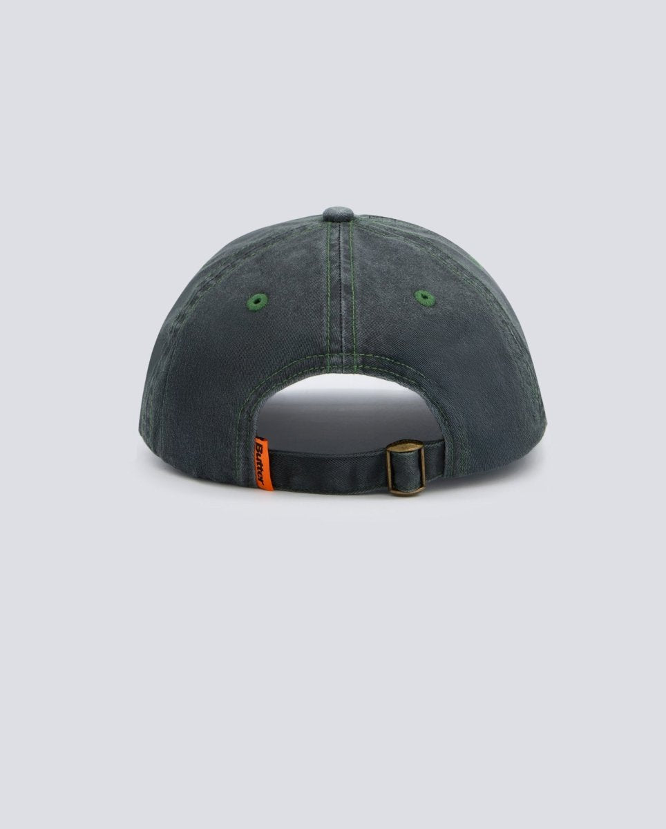 Gorra Butter Goods Rounded Logo 6 Panel Negro Unisex BGQ3257604