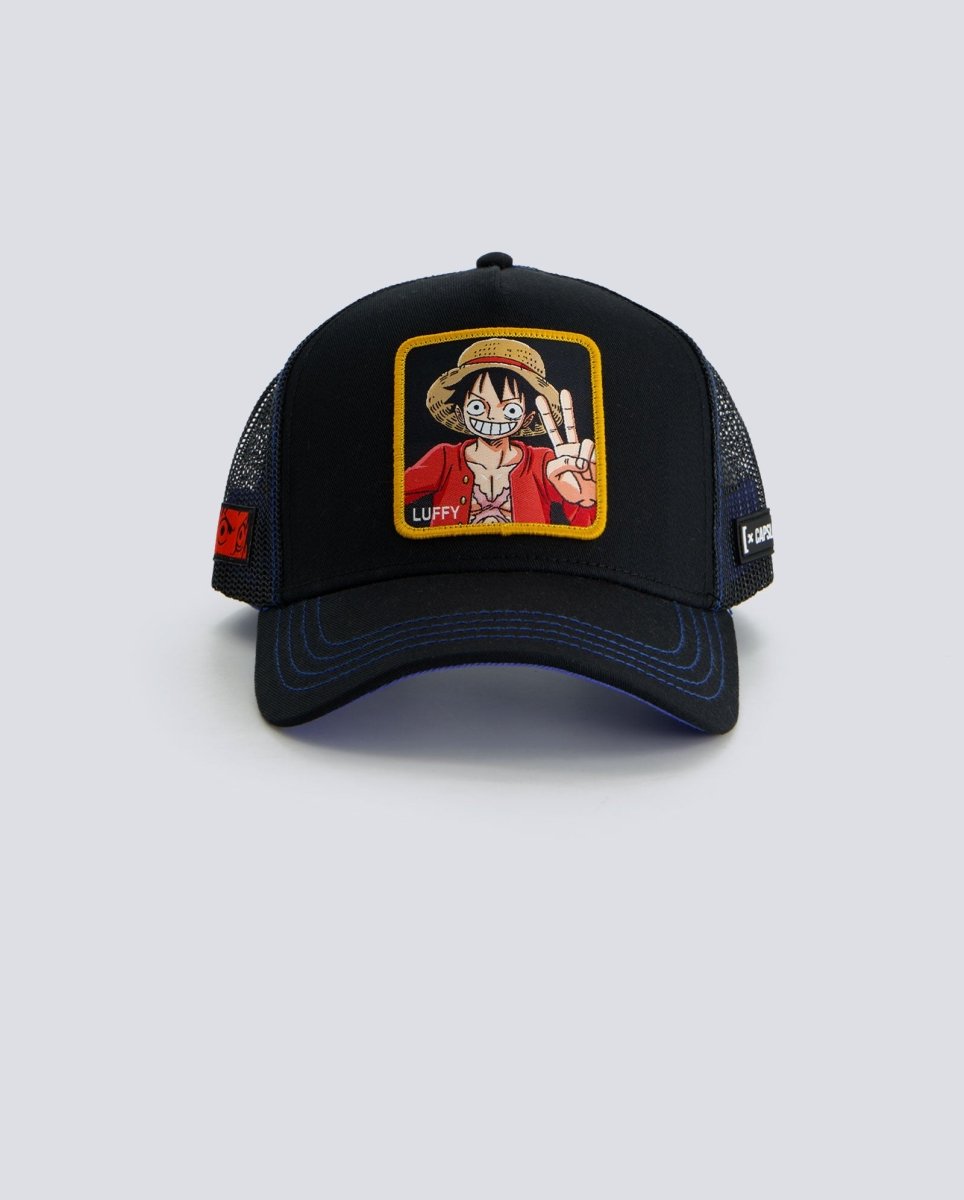 Gorra Capslab Luffy Negro Unisex CL/OP2/1/CAS/LU