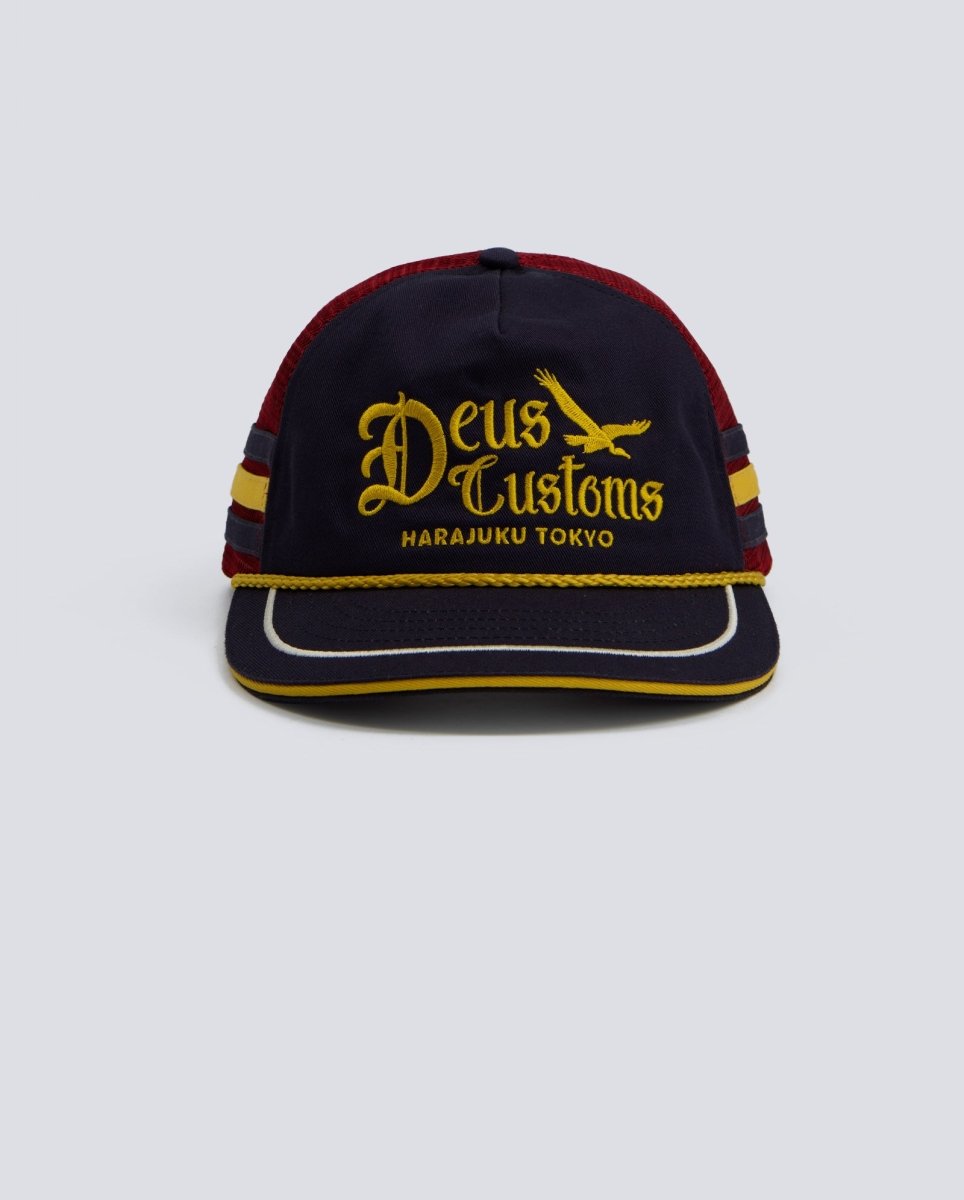 Gorra Deus Beep-Beep Trucker Azul y Granate Unisex D261MHA335