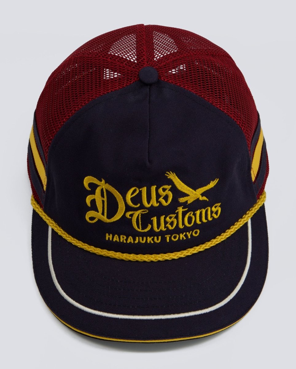 Gorra Deus Beep-Beep Trucker Azul y Granate Unisex D261MHA335