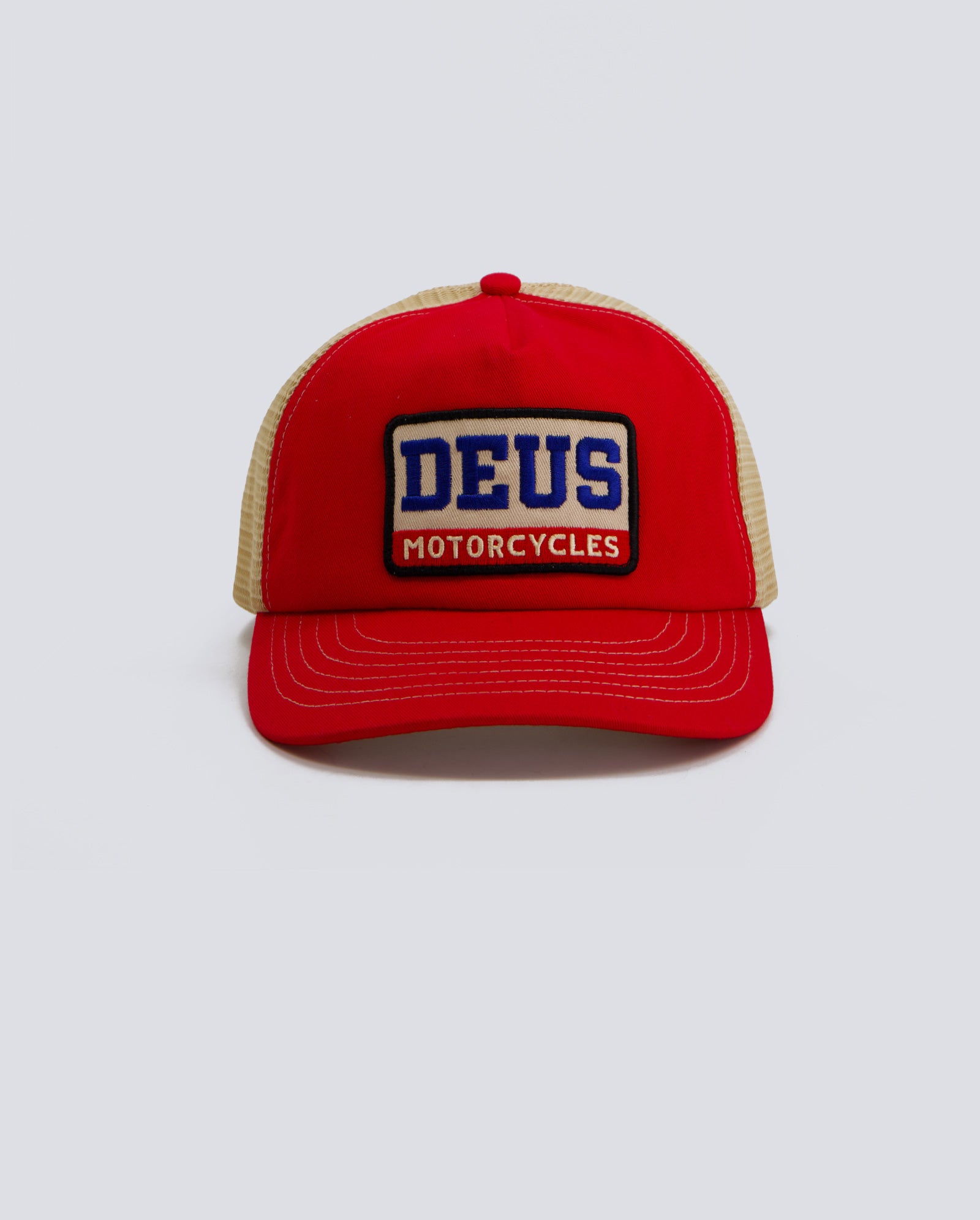 Gorra Deus Malden Trucker Roja Unisex