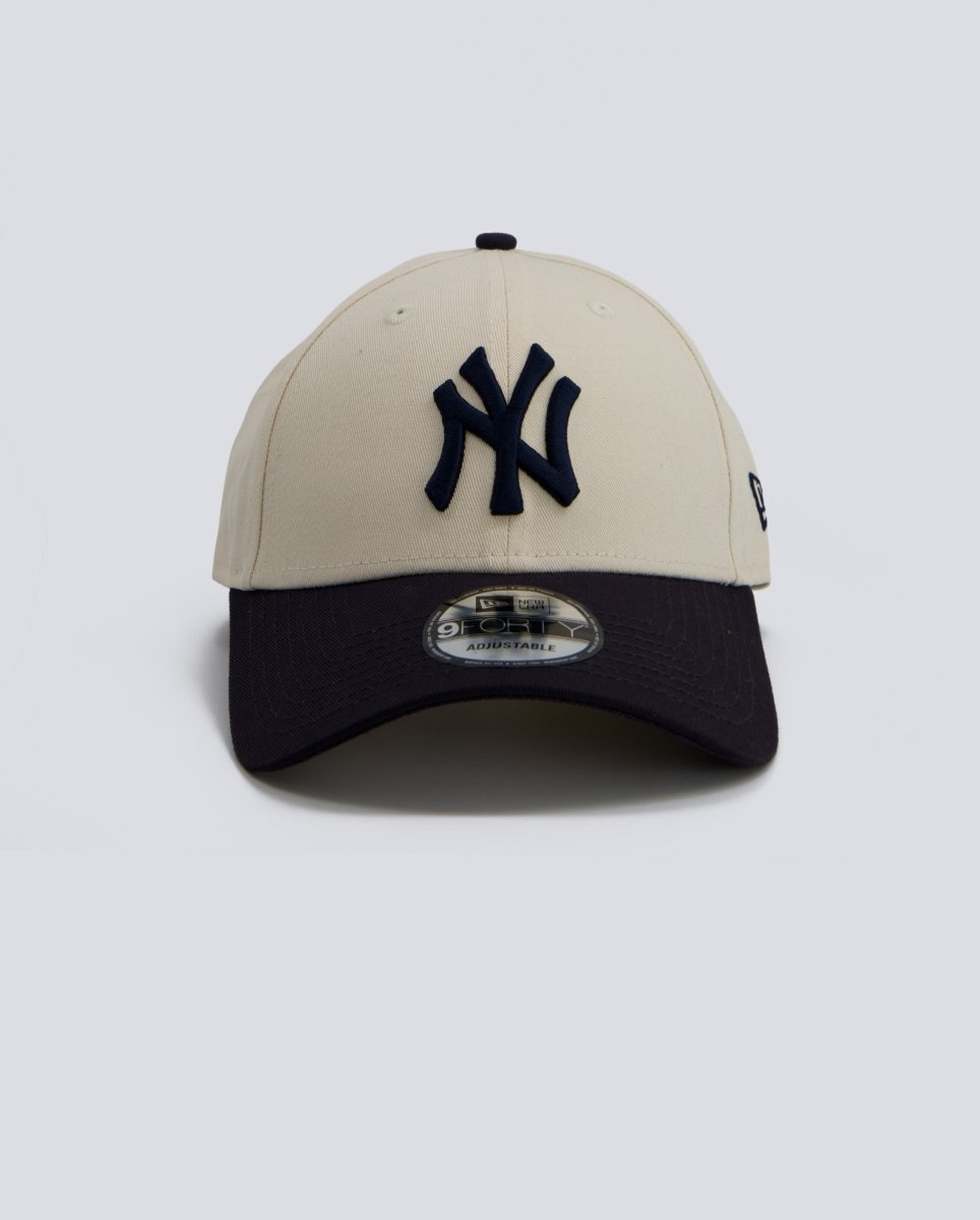 Gorra New Era Colourblock 9Forty Beige Y Azul Unisex 60595215