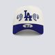 Gorra New Era LA Dodgers Paisley E-Frame Azul Y Blanco Unisex