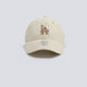 Gorra New Era LA Dodgers 9TWENTY Beige Mujer