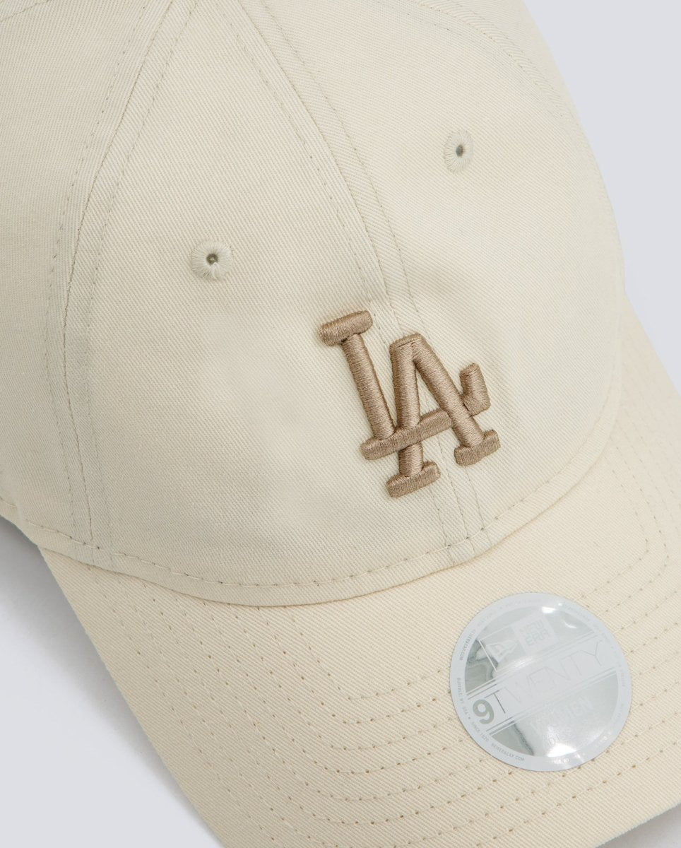 Gorra New Era MLB League Essential Midi LA Dodgers 9TWENTY Beige Mujer 60771729