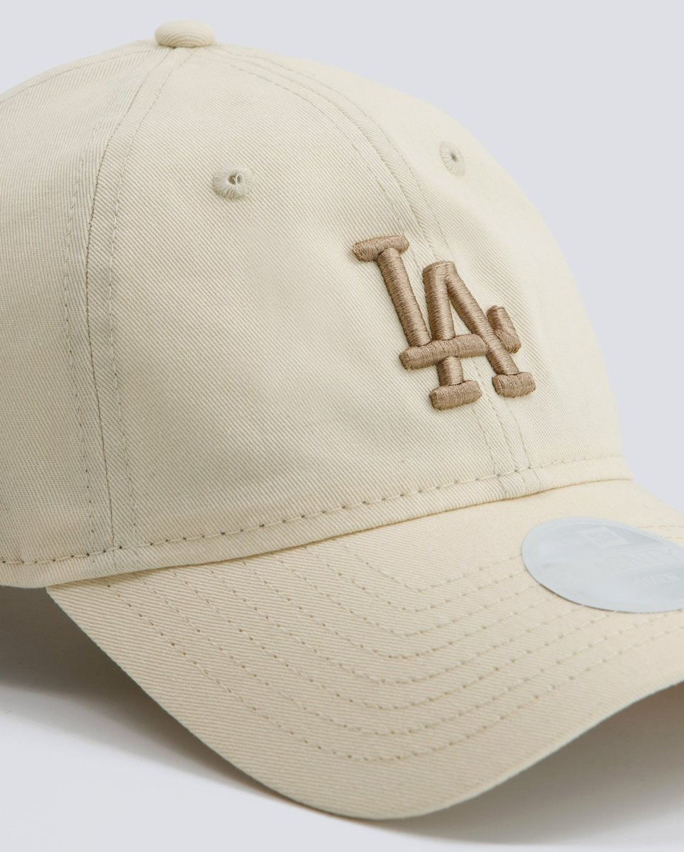 Gorra New Era MLB League Essential Midi LA Dodgers 9TWENTY Beige Mujer 60771729