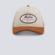 Gorra New Era Oval Patch Suede Trucker Marrón Unisex