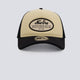 Gorra New Era Oval Patch Suede Trucker Negro Unisex