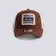 Gorra New Era Patch 9FORTY Trucker Marrón Unisex