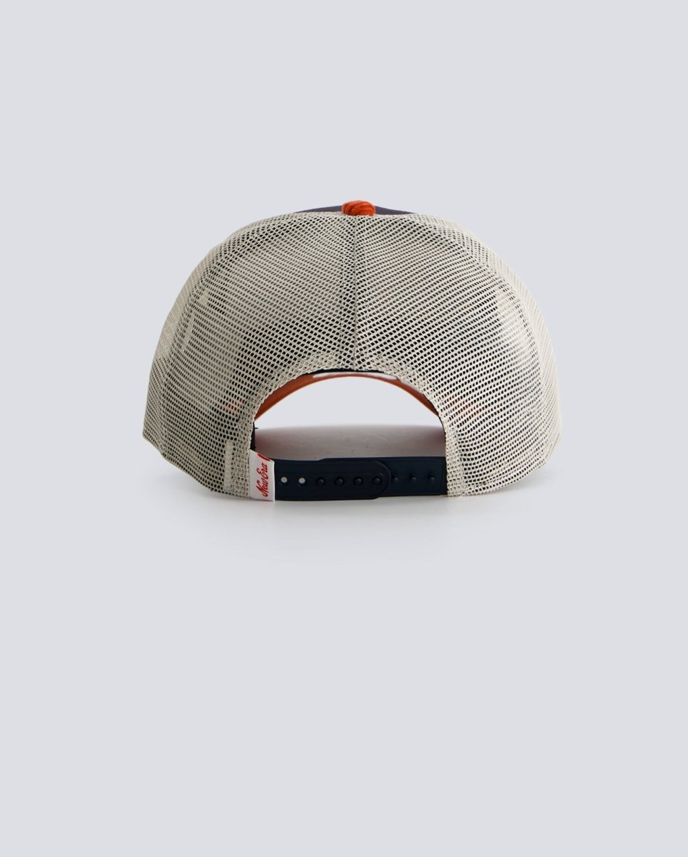 Gorra New Era Patch Cord EF Trucker Blanco y Azul Unisex 60915842