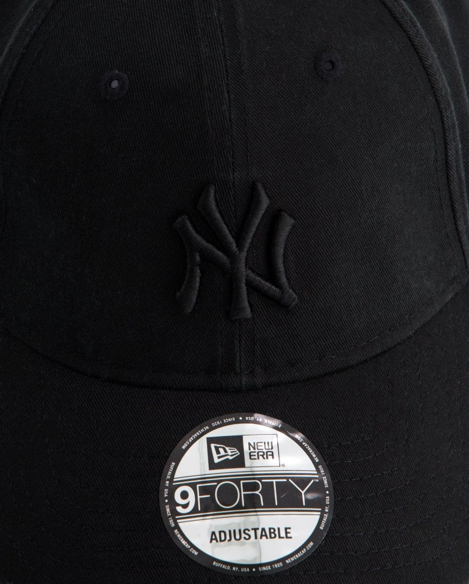 Gorra New Era Washed Distressed Yankees 9FORTY Negro Unisex 60771831