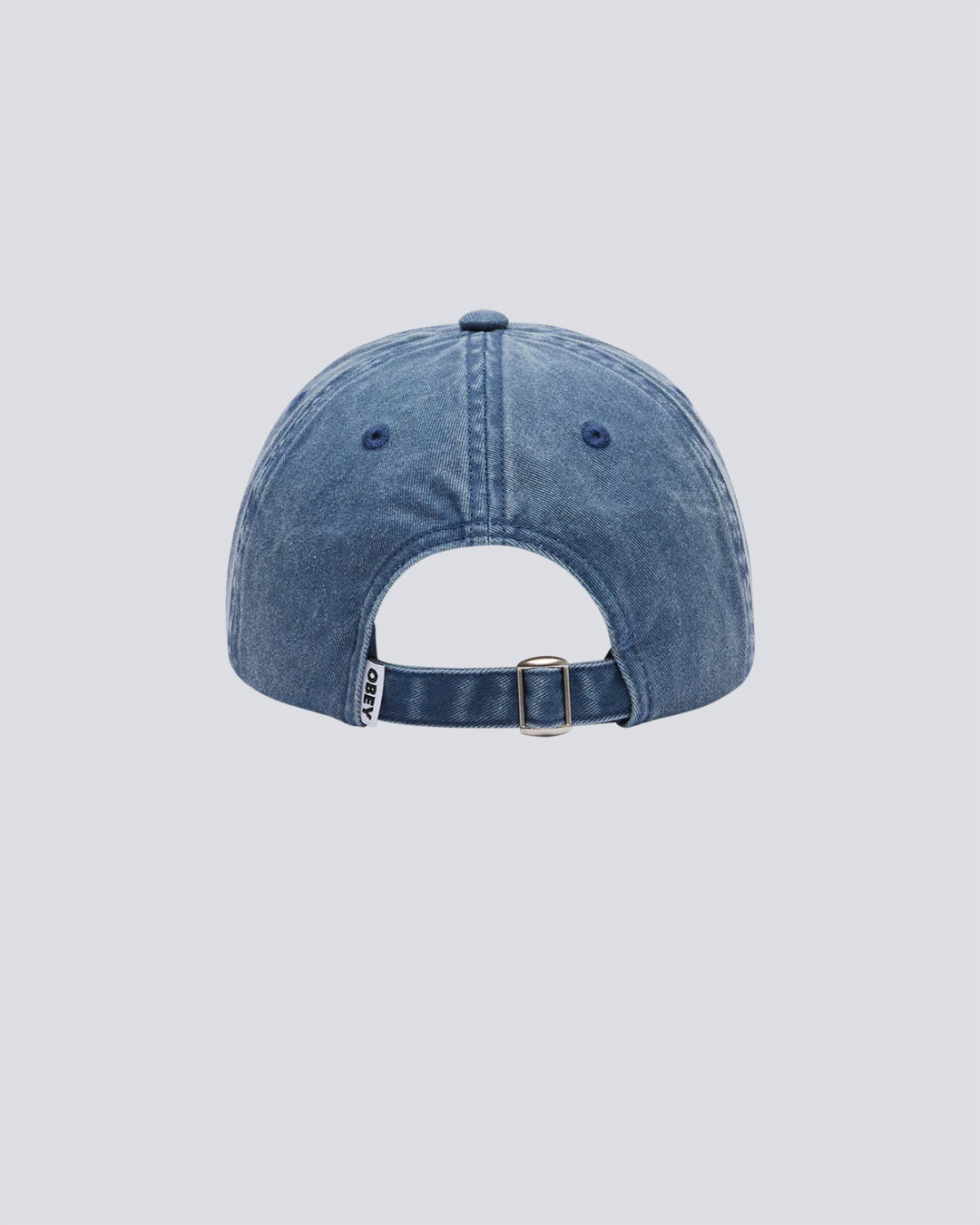 Gorra Obey Pigment Bold 6 Panel Strapback Azul Unisex 100580418-NVY