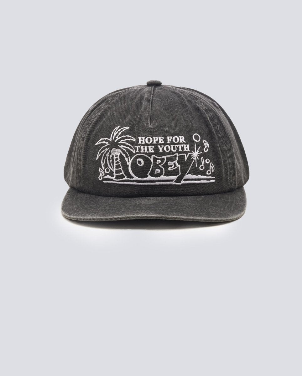 Gorra Obey Pigment Obey Hope Negro Unisex 100490135-BLK