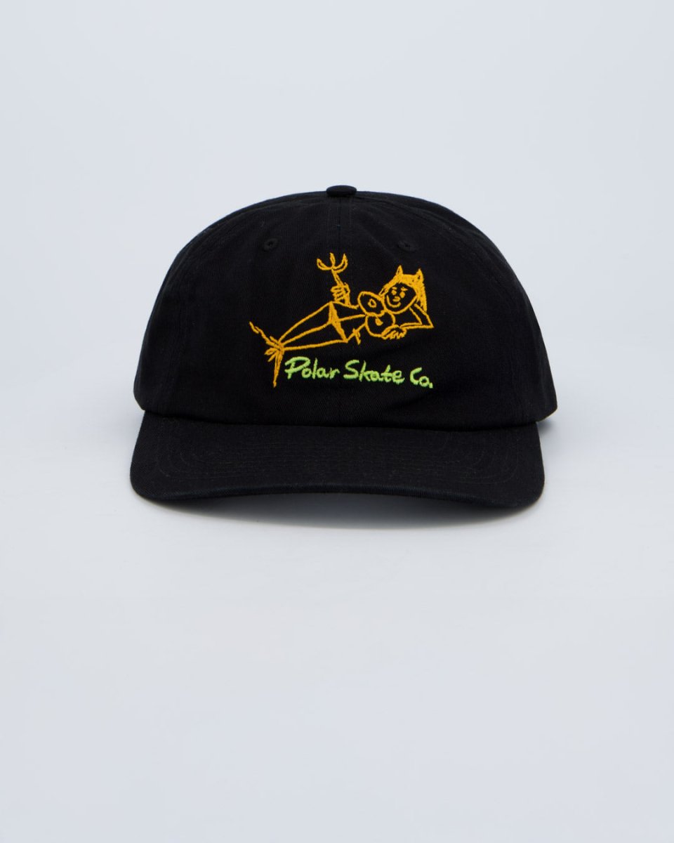 Gorra Polar Skate Co Michael Devil Woman Negro Unisex POLARSS25-21