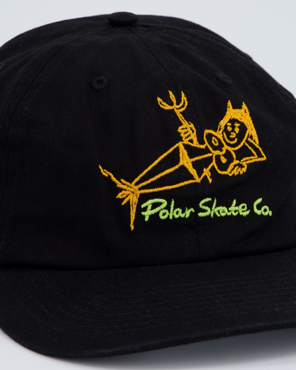 Gorra Polar Skate Co Michael Devil Woman Negro Unisex POLARSS25-21