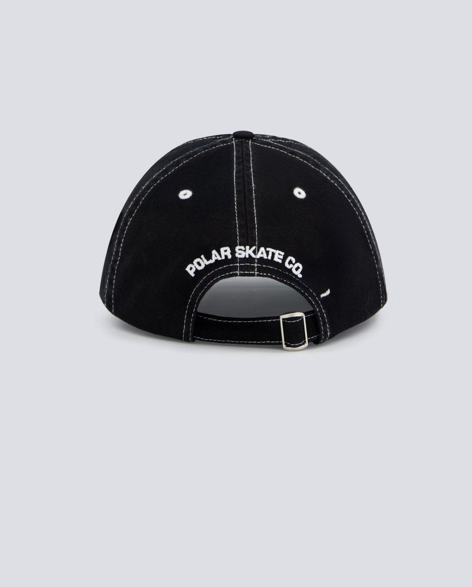 Gorra Polar Skate Co. Sai Cap Contrast Negro Unisex POLARSS25-38