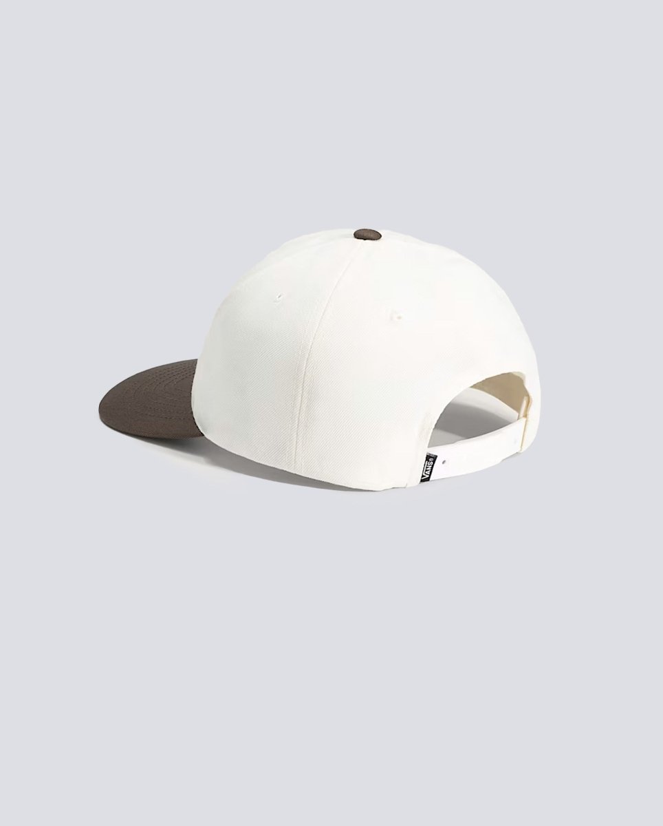 Gorra Vans Formula Snapback Marrón Y Beige Unisex VN000QAFEMP1