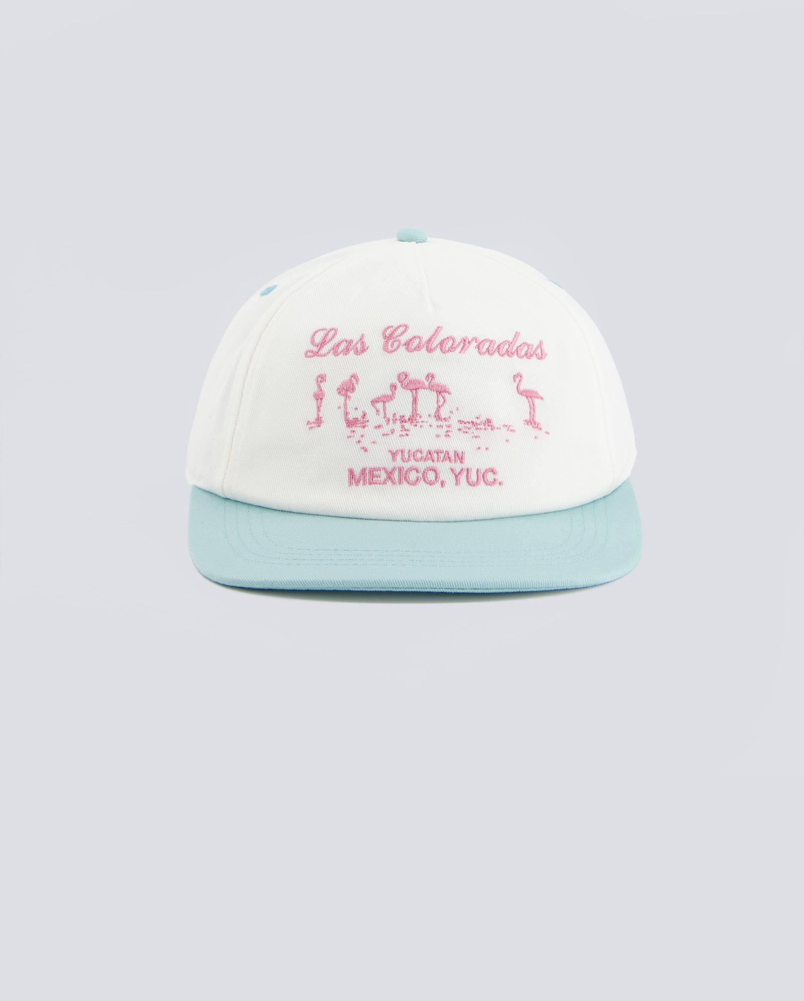 Gorra Visit Caps Las Coloradas Blanco y Azul Unisex LASCOLORADAS.001