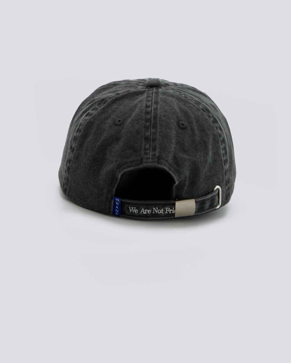 Gorra We Are Not Friends Hello & Goodbye Negro Unisex WANF FW26 26-05