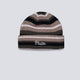 Gorro Butter Goods Ombre Stripe Knit Negro y Gris Unisex