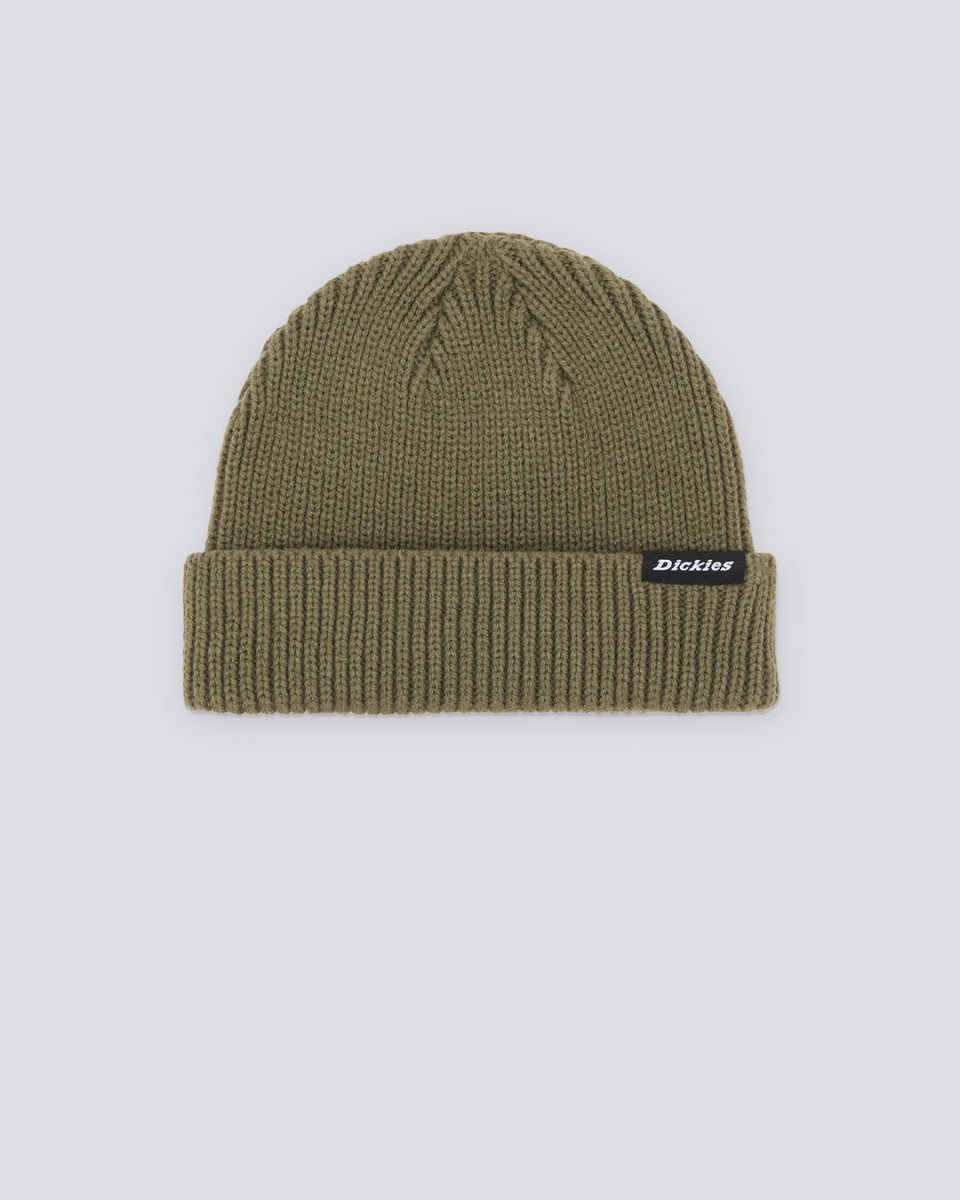 Gorro Dickies Woodworth Beanie Verde Militar Unisex DK0A4X7YMGR1