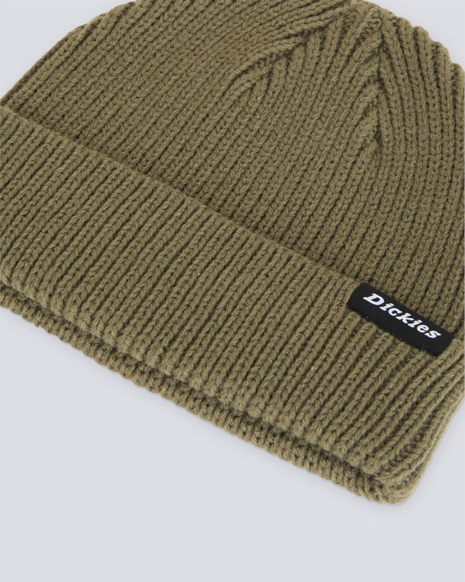 Gorro Dickies Woodworth Beanie Verde Militar Unisex DK0A4X7YMGR1