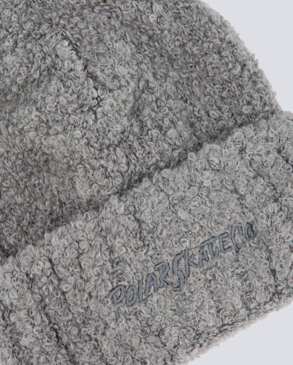 Gorro Polar Skate Co Fluff Beanie Gris Unisex POLARFW25-21