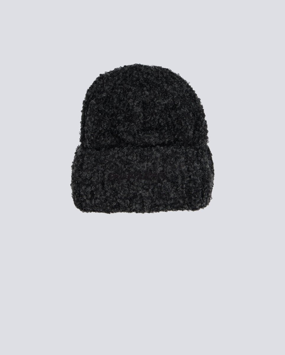 Gorro Polar Skate Co Fluff Beanie Negro Unisex POLARFW25-22