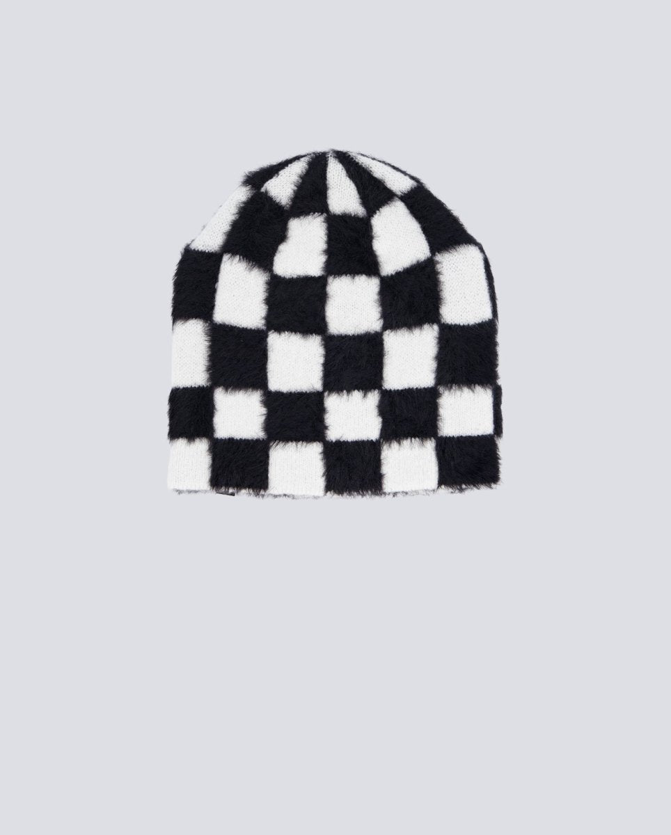 Gorro Vans Plaimor Beanie Blanco Y Negro Unisex