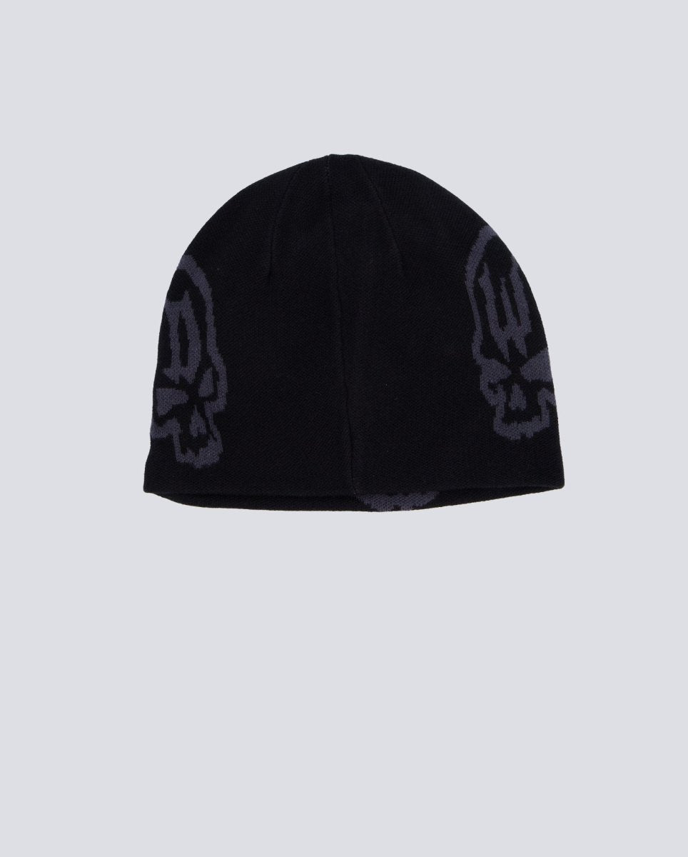 Gorro Wasted Paris Bury Reversible Brow Beanie Negro Unisex WSTDFW25-35