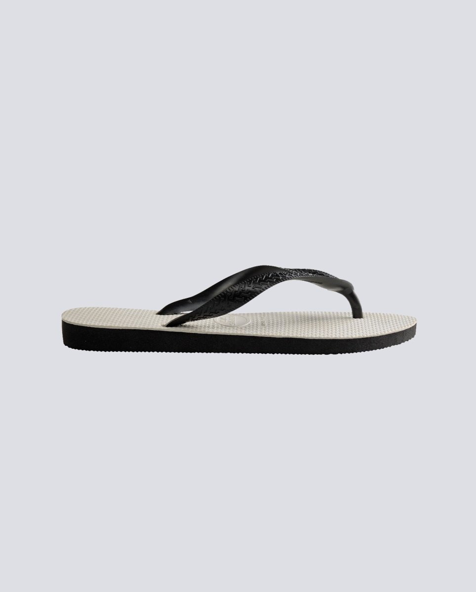 Havaianas Tradi 2.0 Blancas y Negras Mujer 4150418-0090