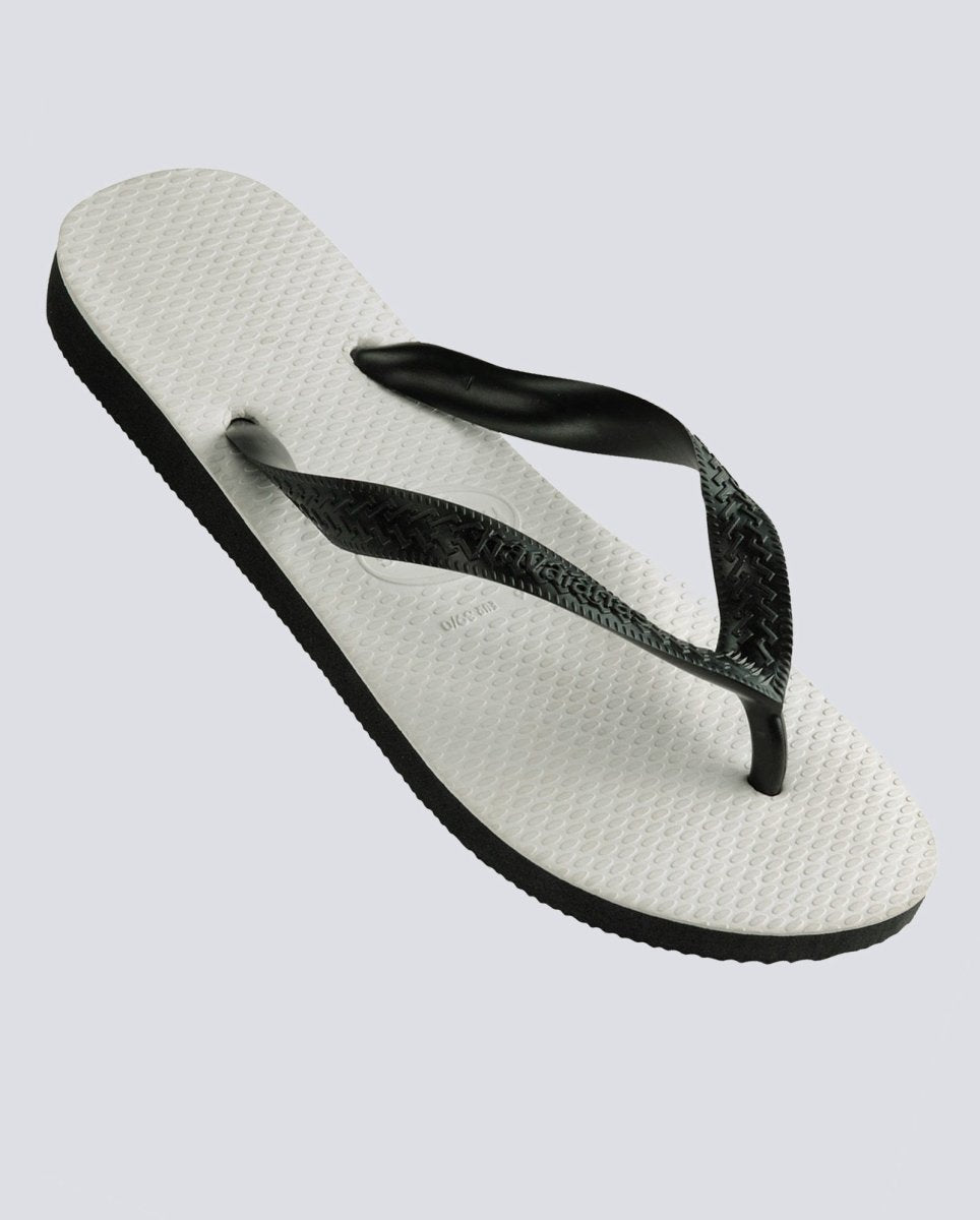 Havaianas Tradi 2.0 Blancas y Negras Mujer 4150418-0090