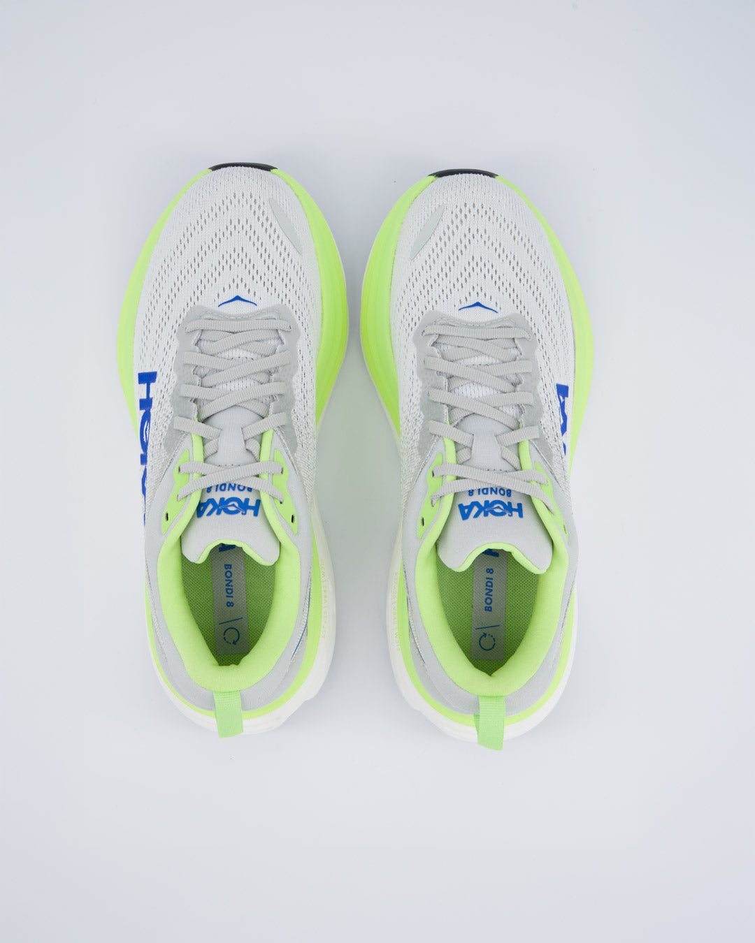 Hoka Bondi 8 Blanco Hombre Zapatillas