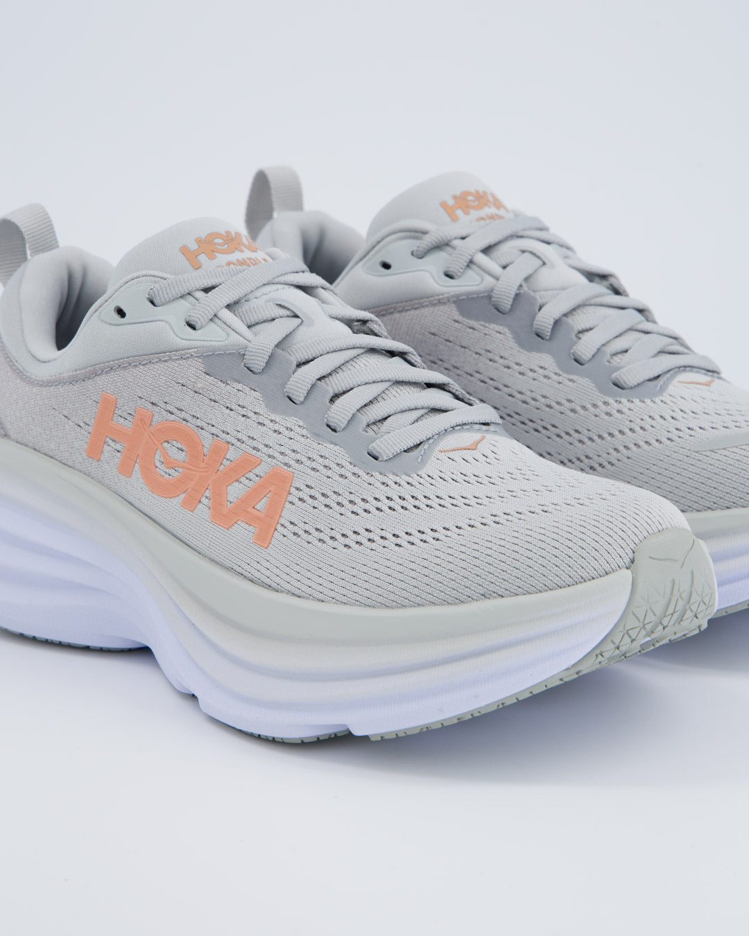 Hoka Bondi 8 Gris Mujer 1127952-HML zapatillas