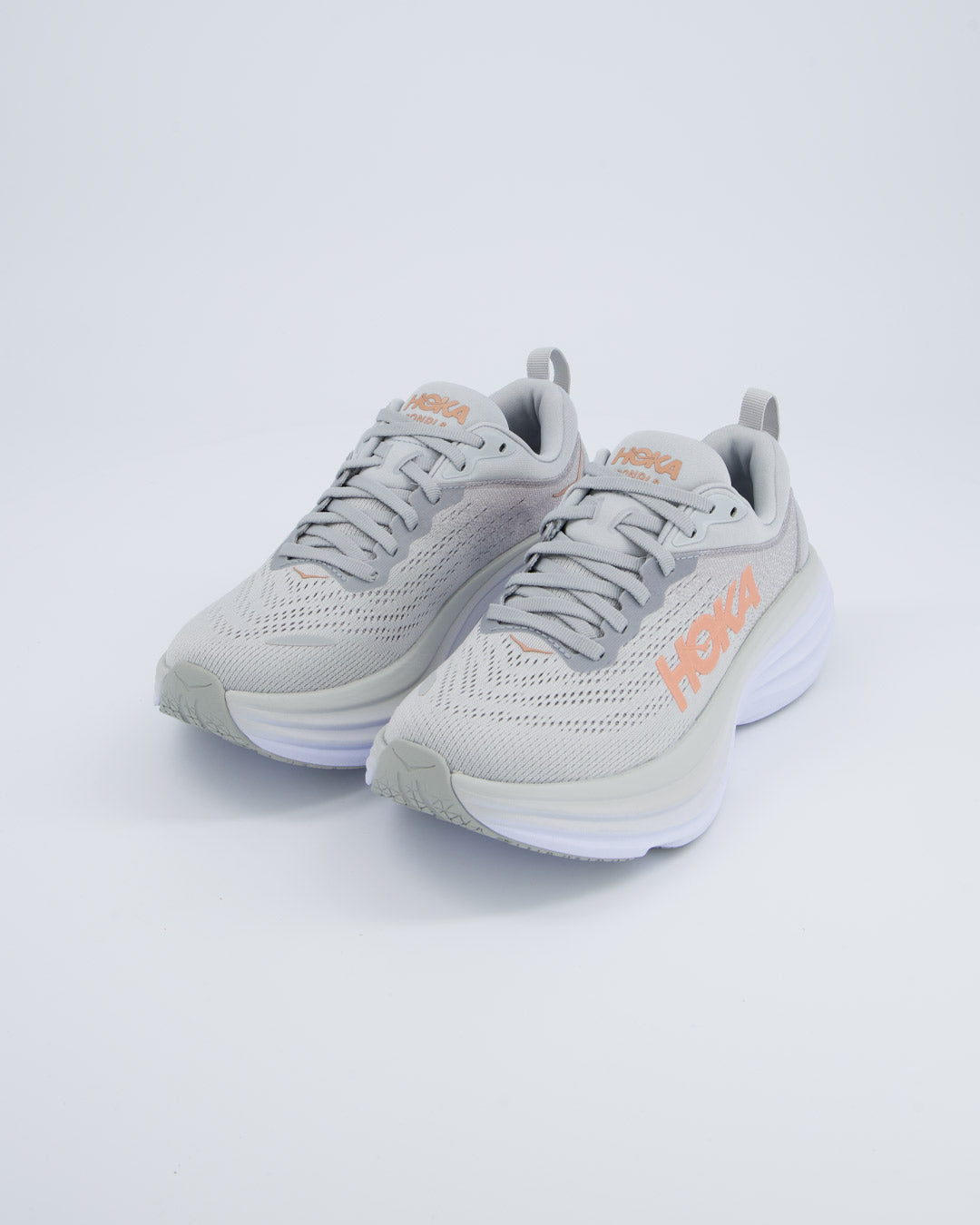 Hoka Bondi 8 Gris Mujer 1127952-HML zapatillas