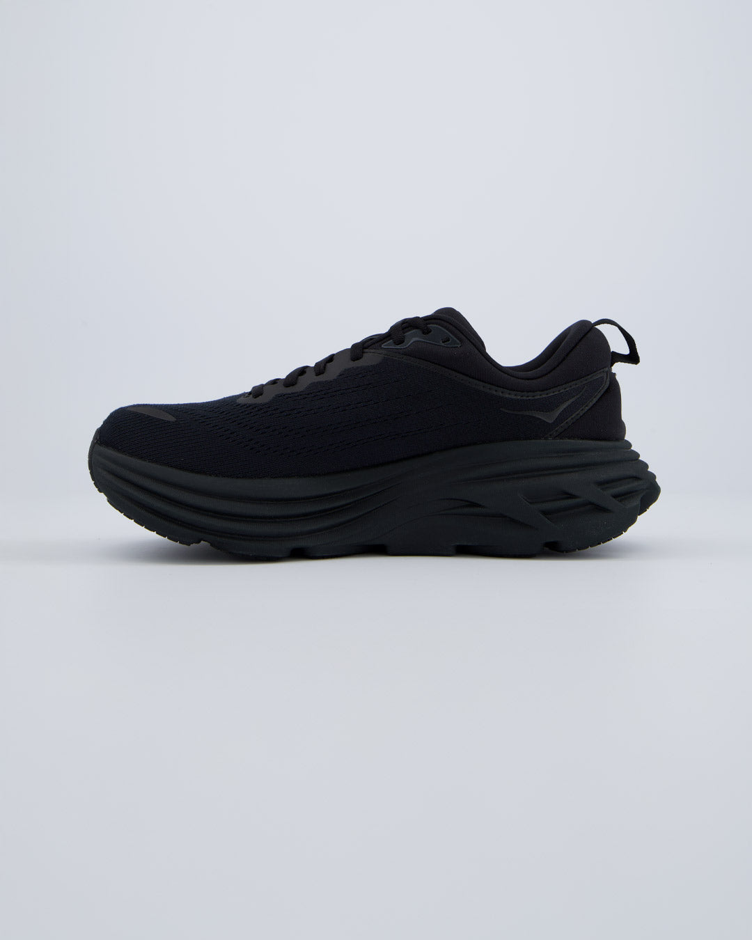Hoka Bondi 8 Negro Hombre Zapatillas