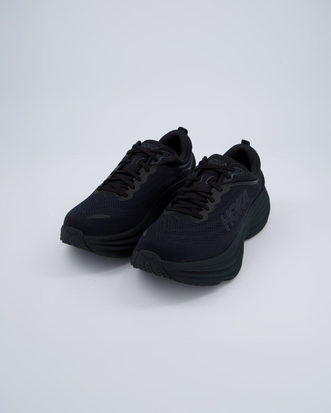 Hoka Bondi 8 Negro Hombre Zapatillas